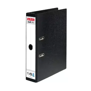 Ring binder Herlitz 10842284 A4 Black