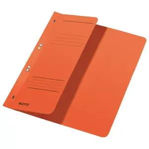Cardboard Folder Leitz A4 Orange