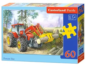 Jigsaw Puzzle Castorland Forest Site 60 pcs — 60-piece cartoons puzzle, width 320 mm