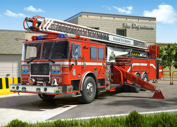 Castorland Puzle Fire Engine 260 gab. Photo 2
