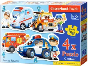 Пазл Castorland Castor 47 EL. Sluzby Rettungs – Castor 1000+ деталей (PC-04393)
