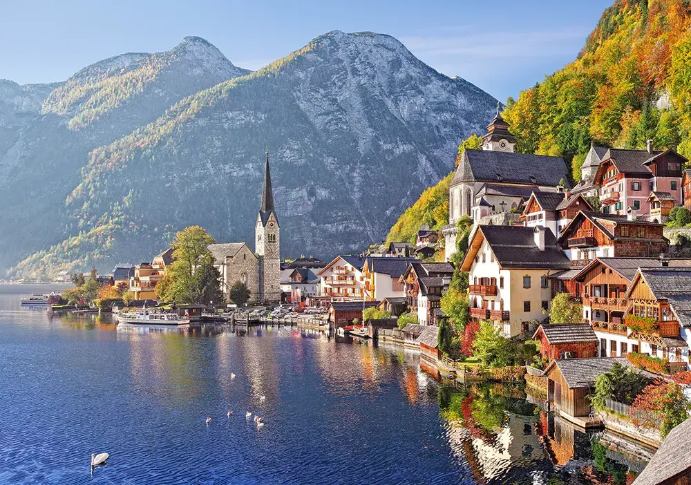 Castorland Hallstatt, Austria puzle 500 gab. Photo 2