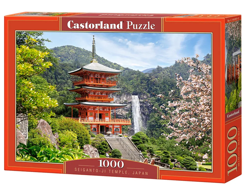 Castorland Seiganto-ji-Temple 1000 gabalu puzle ar