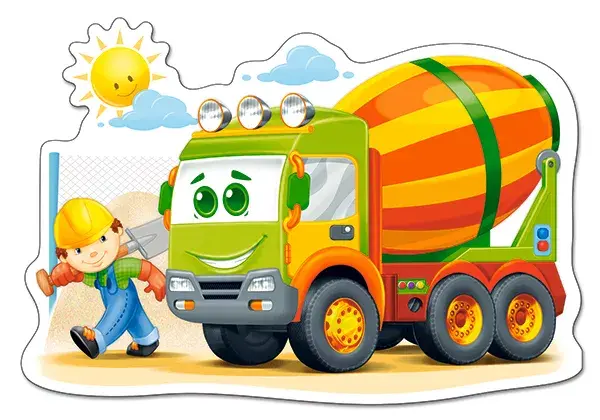 Пазл Castorland Concrete Mixer 12 деталей Maxi Photo 2