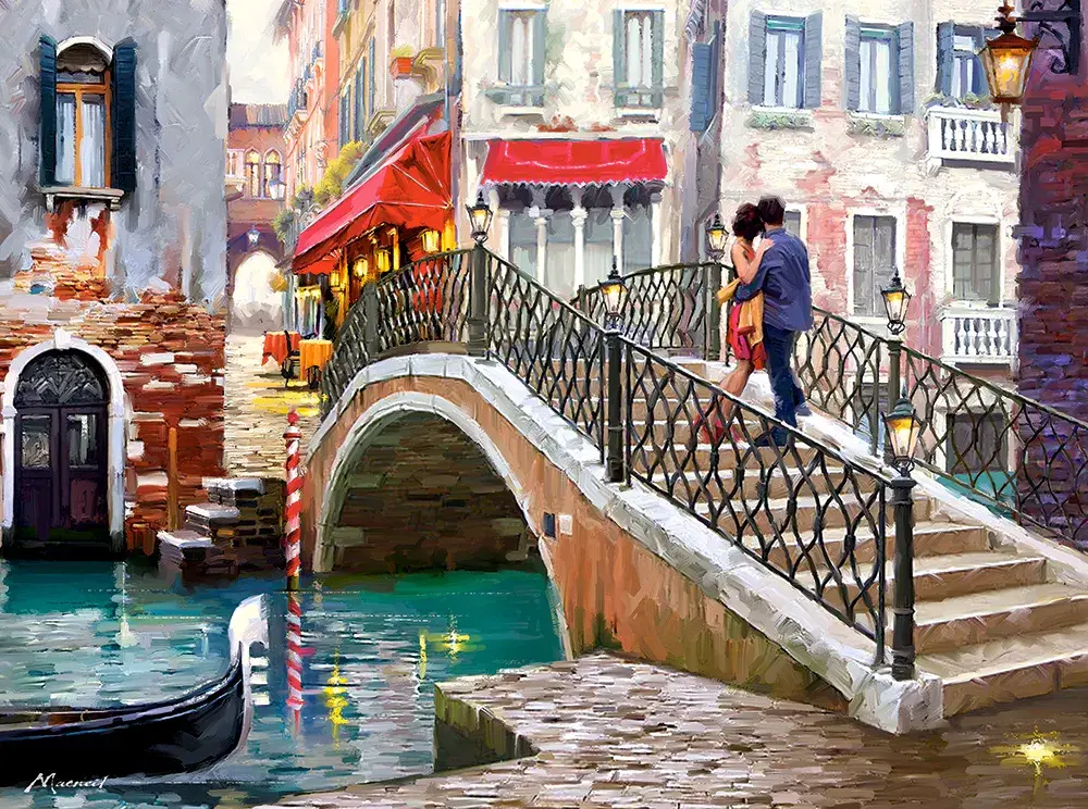 Castorland Venice Bridge 2000 daļu puzle Photo 2
