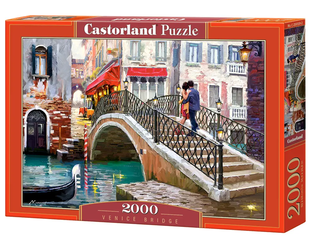 Castorland Venice bridge 2000 gabalas Puzle