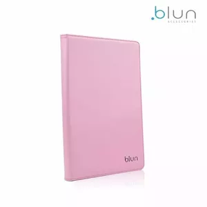 Blun UNT Universal Book Case with Stand Tablet PC with 7" screen Light Pink