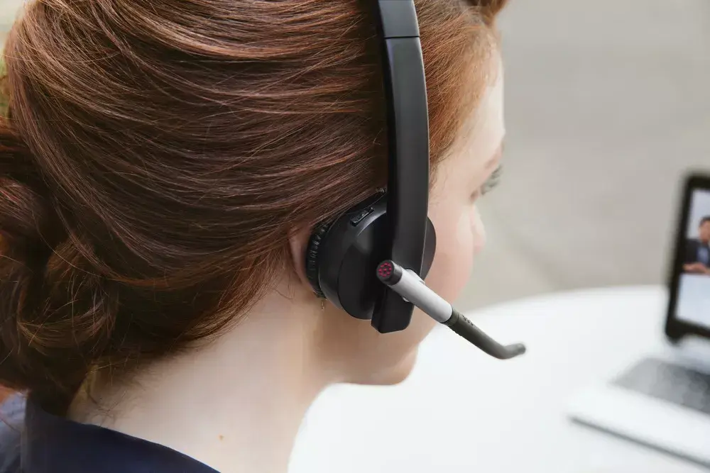 Austiņas Logitech H820e Wireless Headset Mono Photo 10