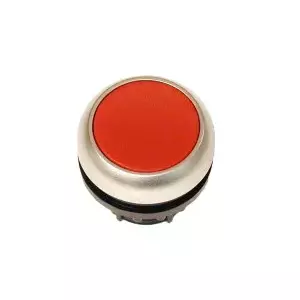Eaton M22-DR-R-X0 Pushbutton Actuator, Red, Non-Illuminated, Plastic Housing