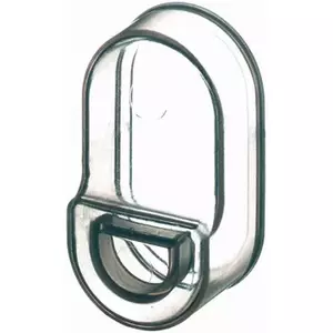 Button EATON M22-T-DD — transparent control button, Ø33×58 mm