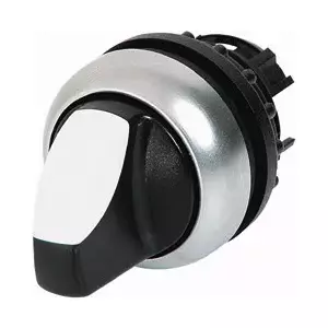 Переключатель Eaton M22-WRK3, 3-позиционный, черный/титановый/белый