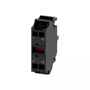 Siemens SIRIUS ACT 3SU1400-1AA10-3CA0 Contact Element, 1 NC, Spring-Type Terminal