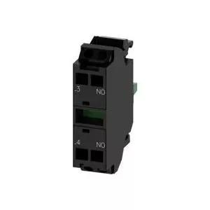 Siemens SIRIUS ACT 3SU1400-1AA10-3BA0 Contact Element, 1 NO, 500 V, Spring-Type Terminal