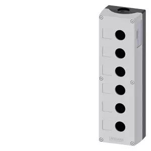 Корпус для кнопок Siemens 3SU1806-0AA00-0AB1 Sirius ACT на 6 отверстий 22 мм, IP69K