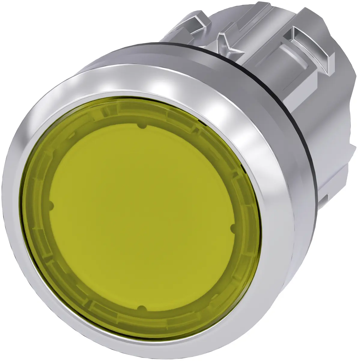 Siemens Gaismas spiedpoga 3SU1051-0AB30-0AA0 dzeltena 22mm