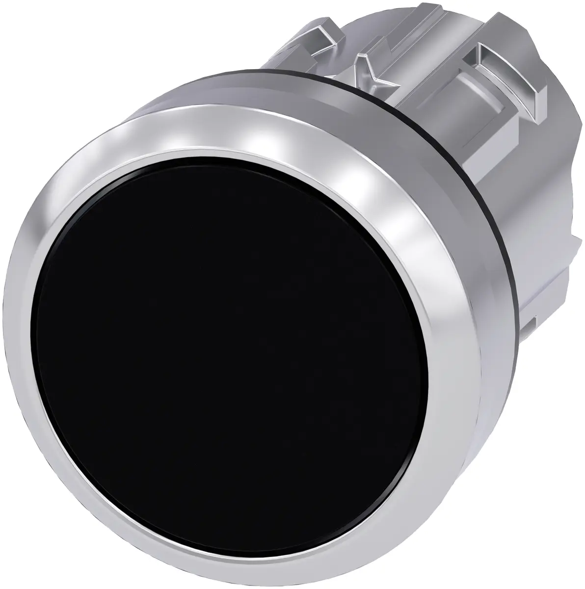 Siemens Poga 3SU1050-0AB10-0AA0 plakanā melnā, 3SU1050-0AB10-0AA0