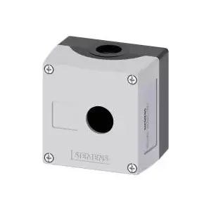 Корпус Siemens SIRIUS ACT 3SU1801-0AA00-0AB1 на 1 пост управления, серый