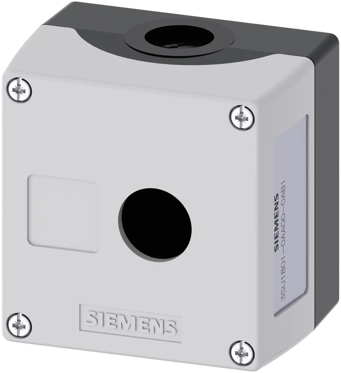 Siemens 3SU1801-0AA00-0AB1 1 atveres virsapmetuma plastmasas