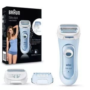 Braun Silk-épil 81653271 бритва для женщин 3 головка(и) Триммер Синий