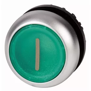 Eaton M22-DL-G-X1 Pushbutton Switch, Green, IP66/IP67/IP69