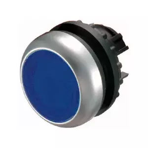 Кнопка Eaton M22-DL-B с подсветкой, синяя