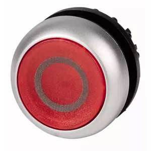Кнопочный выключатель Eaton M22-DL-R-X0, красный, черный, металлик