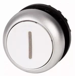 Eaton M22-D-W-X1 Pushbutton Switch, White, IP66/IP67/IP69