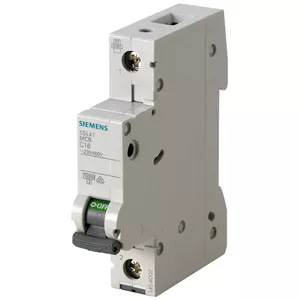 Автоматический выключатель Siemens 5SL4106-6, 1-полюсный, тип B, 6А