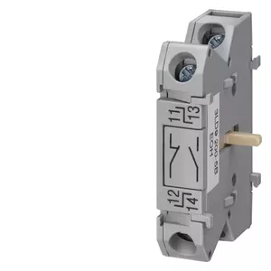 Вспомогательный контакт Siemens 3LD9200-5B, 1НО + 1НЗ, боковой монтаж с опережением/задержкой