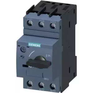 Автоматический выключатель защиты двигателя Siemens 3RV2021-4NA10, 3-полюсный, 23-28А, типоразмер S0
