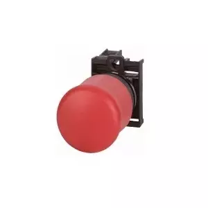 Eaton M22-PV/K01 Emergency Stop Pushbutton Switch, Red, IP66/IP69