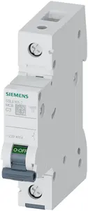Автоматический выключатель Siemens 5SL6103-7 3 А 400 В IP20 50 Гц