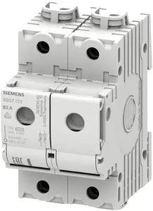 Siemens Switch Disconnector with Fuse 63 A 400 V 2P