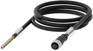 Siemens 8-pole Connection Cable, 10m Length, Free End, for RFID Safety Switches