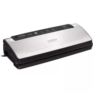 Вакуумный упаковщик Caso VC 150 Black Stainless Steel — регулировка времени запайки, встроенный резак