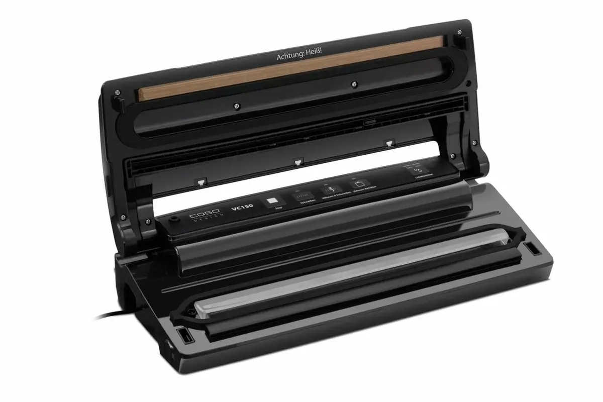 Вакуумный упаковщик Caso VC 150 Black Stainless Steel Photo 3