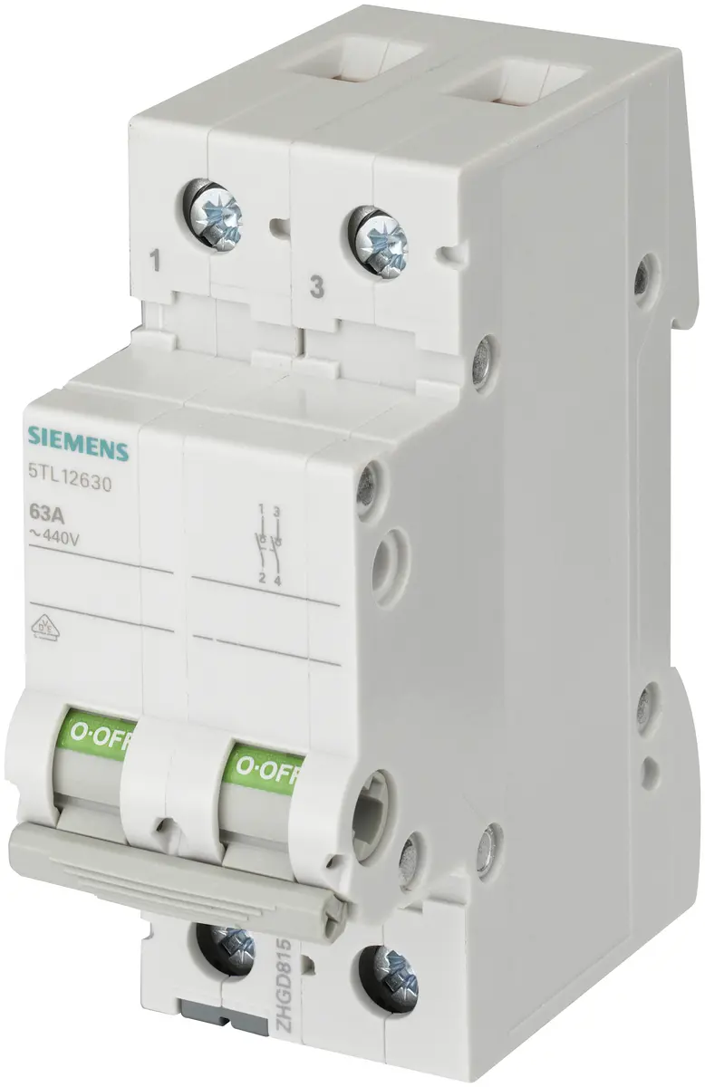 Siemens 5TL12320 Izolatora slēdzis 32 A