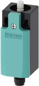 Позиционный переключатель Siemens 3SE5234-0HC05-1AC4, 1НО+1НЗ, мгновенного действия, пластиковый корпус, 31мм, тефлоновый толкатель, разъем M12, IP65