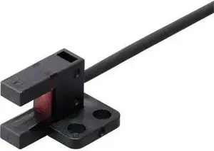 Fotoelektriska dakša Panasonic PM-F45, spožs/ tumšs pārslēgums, 5–24 V DC, dakšveida tips