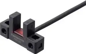 Photoelectric Fork Sensor Panasonic PM-L45-P-C3 L-type, 5–24 V DC, light/dark switching