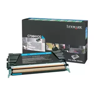 Lexmark C736H1CG toner cartridge 1 pc(s) Original Cyan