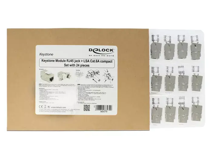 RJ45/LSA Cat.6A DeLOCK 86479 Photo 3