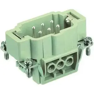 Connector Harting HAN6E 09330062601 6-contact rectangular industrial connector