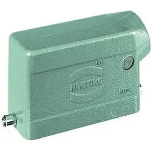 Connector hood Harting HART Tüllengehäuse M25 19300161541 side cable outlet low design 1
