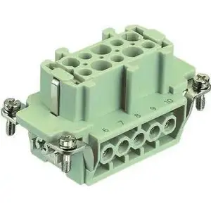 Connector insert Harting Han E 09330102701 single-module female contact insert