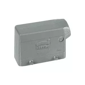 Connector housing Harting HART Tüllengehäuse M25 side cable outlet low design