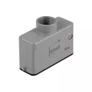 Industrial rectangular connector Harting Han 16A-gg-M20 model 19 20 016 1440 – 16A, M20 gland