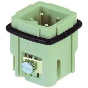 Connector plug, Harting HART 3‑pole 09200032611, 3 contacts for electrical signal/power