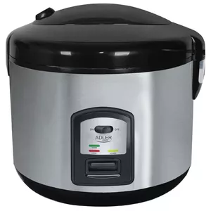 Adler AD 6406 rice cooker 1000 W Black, Stainless steel