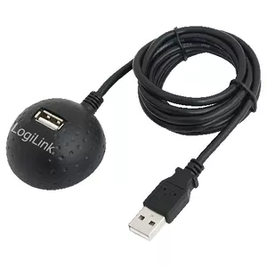 USB cable LogiLink CU0013B Black